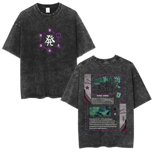 Hunter x Hunter Hisoka Shirt Vintage Oversized Style Anime Shirt