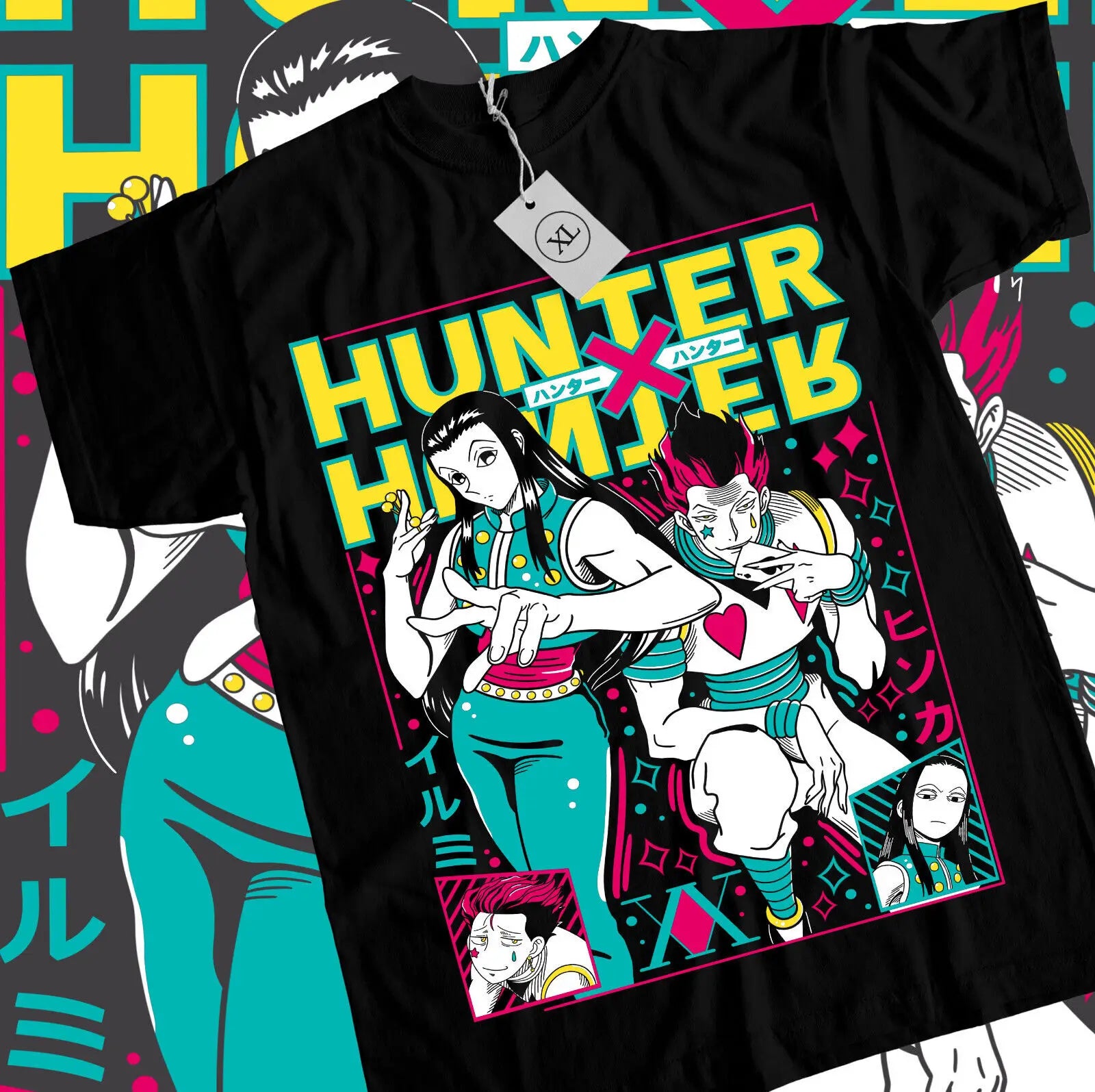 Hunter x Hunter Hisoka T-shirt Cotton Anime Shirt