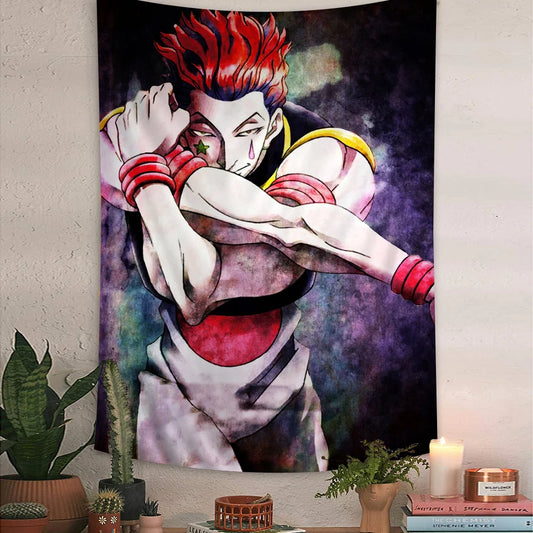 Hunter x Hunter Hisoka Tapestry - Versatile Anime Home Decor