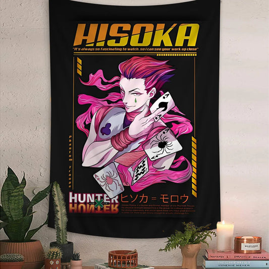 Hunter x Hunter Hisoka Tapestry - Versatile Anime Home Decor
