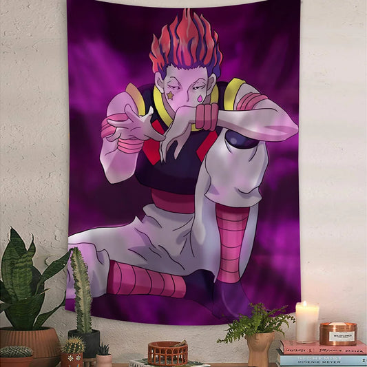 Hunter x Hunter Hisoka Tapestry - Versatile Anime Home Decor