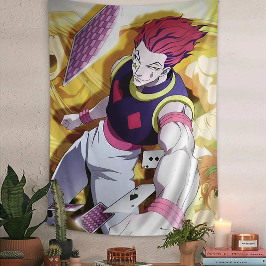 Hunter x Hunter Hisoka Tapestry - Versatile Anime Home Decor