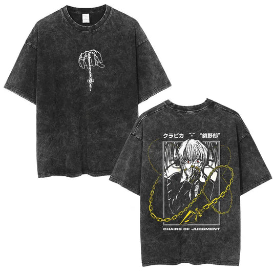 Hunter x Hunter Kurapika Shirt Vintage Oversized Style Anime Shirt