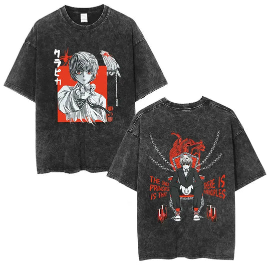 Hunter x Hunter Kurapika Shirt Vintage Oversized Style Anime Shirt