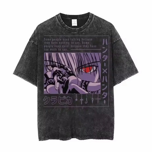 Hunter x Hunter Kurapika Shirt Vintage Oversized Style Anime Shirt