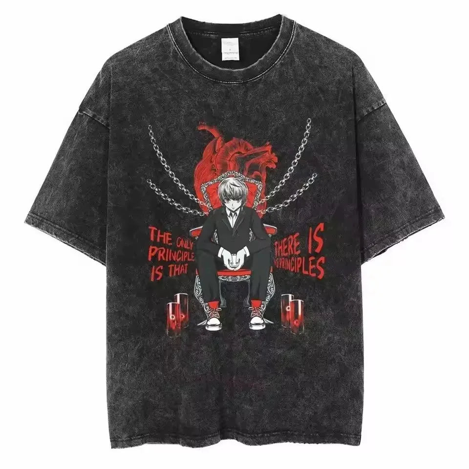 Hunter x Hunter Kurapika Shirt Vintage Oversized Style Anime Shirt