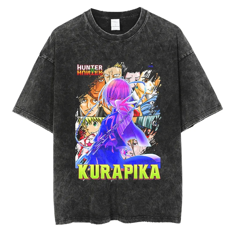 Hunter x Hunter Kurapika Shirt Vintage Style Anime Shirt