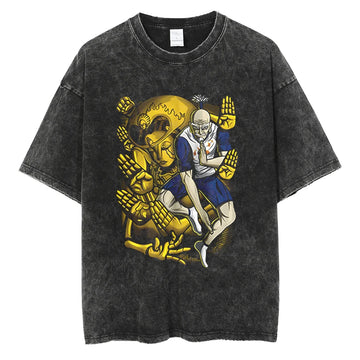 Hunter x Hunter Netero Shirt Vintage Style Anime Shirt