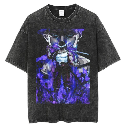 Black Clover Shirt Yami Oversized Anime Shirt 100% Cotton