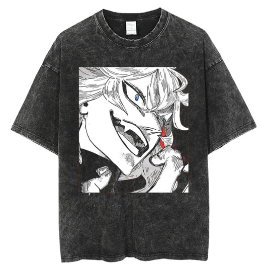 Black Clover Shirt Mereoleona Oversized Anime Shirt 100% Cotton