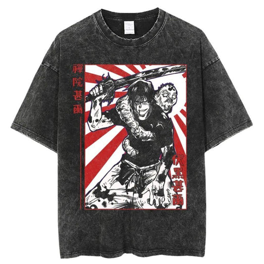 Jujutsu Kaisen Shirt Toji Fushiguro Oversized Anime Shirt