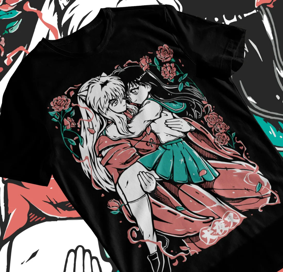 Inuyasha Shirt Kagome Cotton Anime Shirt