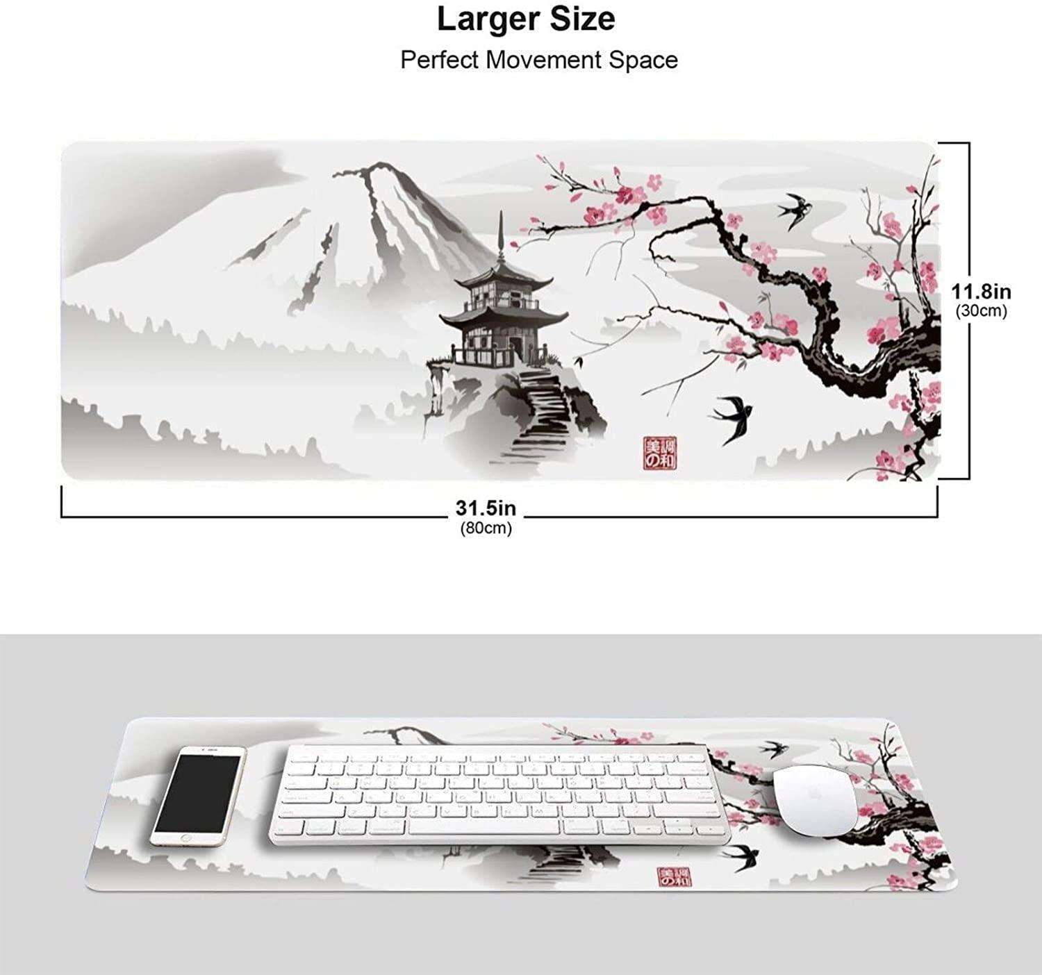 Japanese Sakura Mouse Pad Custom Computer New Desk Mats Office