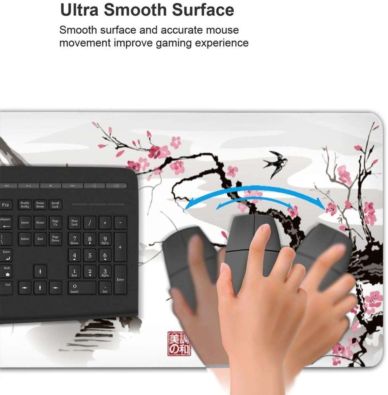 Japanese Sakura Mouse Pad Custom Computer New Desk Mats Office