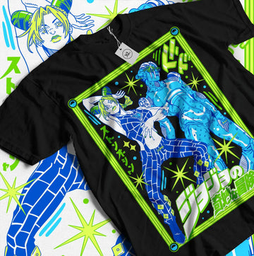 JoJo's Bizarre Adventure Jolyne T-Shirt Cotton Anime Shirt