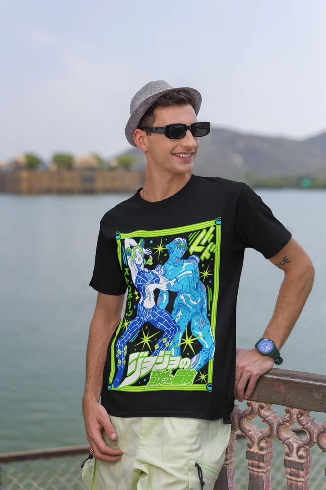 JoJo's Bizarre Adventure Jolyne T-Shirt Cotton Anime Shirt