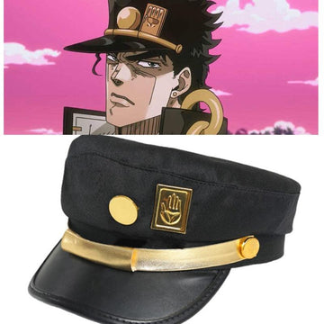 Jojo's Bizarre Adventure Jotaro Kujo Military Style Anime Cap