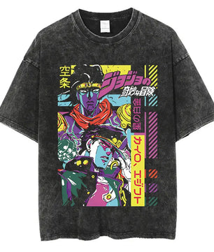 Jojo's Bizarre Adventure Jotaro Shirt Oversized Style Shirt