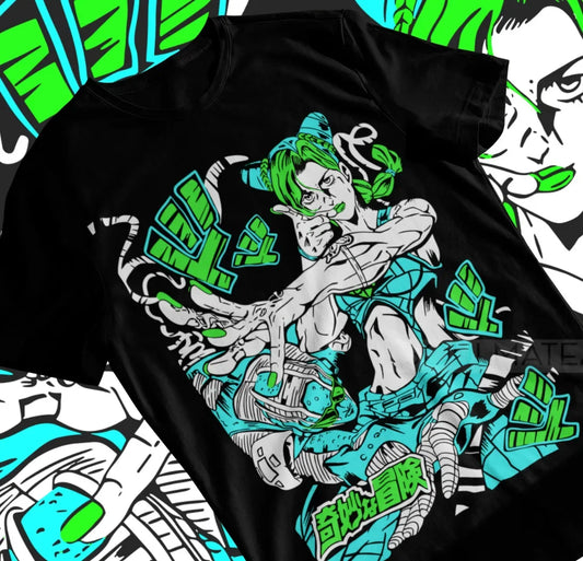 Jojo's Bizarre Adventure Shirt Jolyne Cujoh Anime Shirt