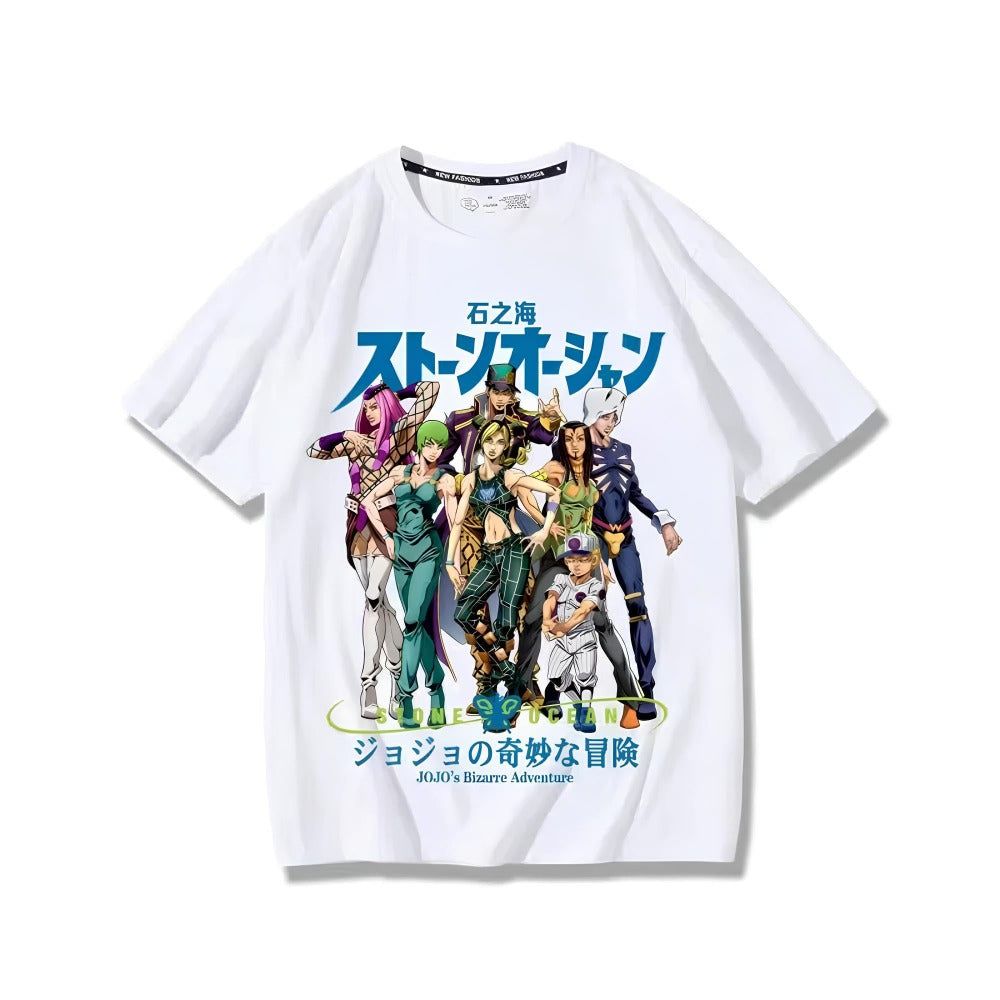JoJo’s Bizarre Adventure Stone Ocean Saga Anime Shirt