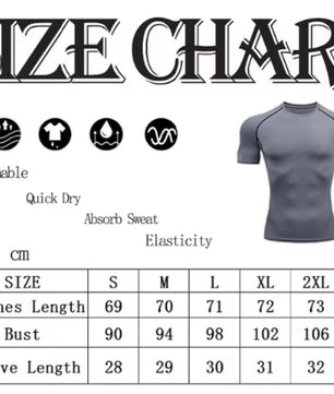 Jojo-Style Compression Shirt & Shorts Set - Anime Workout Set Rash Guard