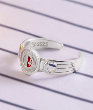 JoJos Bizarre Adventure Stone Ocean Emporio Alniño Sterling Silver Ring