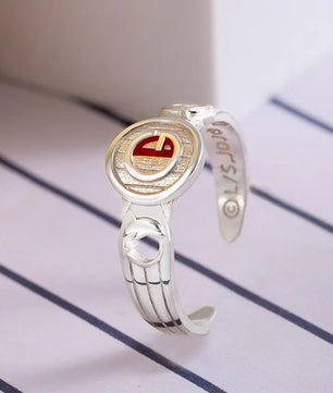 JoJos Bizarre Adventure Stone Ocean Emporio Alniño Sterling Silver Ring