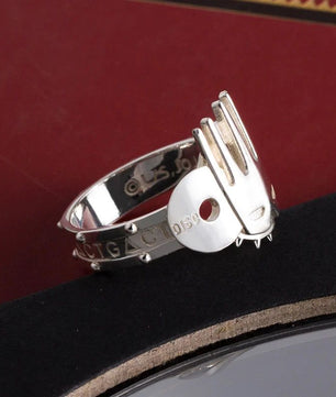 JoJos Bizarre Adventure Stone Ocean Enrico Pucci Sterling Silver Ring