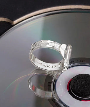 JoJos Bizarre Adventure Stone Ocean Enrico Pucci Sterling Silver Ring