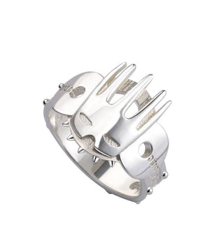 JoJos Bizarre Adventure Stone Ocean Enrico Pucci Sterling Silver Ring