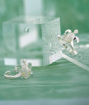 JoJos Bizarre Adventure Stone Ocean Foo Fighters F·F Sterling SIlver Ring