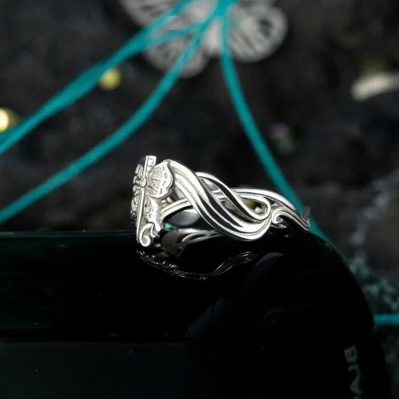 JoJos Bizarre Adventure Stone Ocean Jolyne Cujoh Sterling SIlver RIng