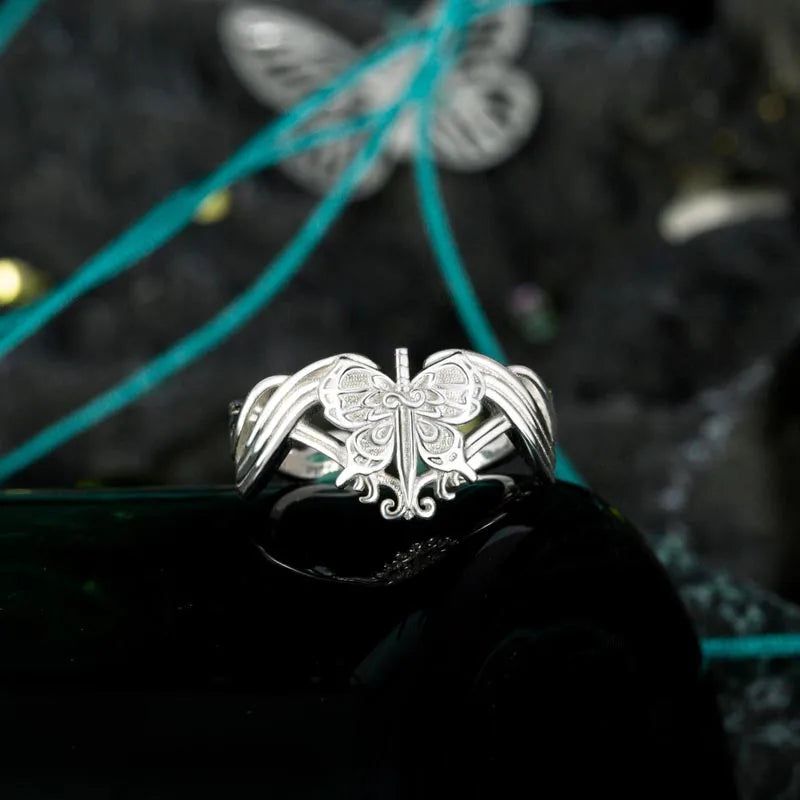 JoJos Bizarre Adventure Stone Ocean Jolyne Cujoh Sterling SIlver RIng