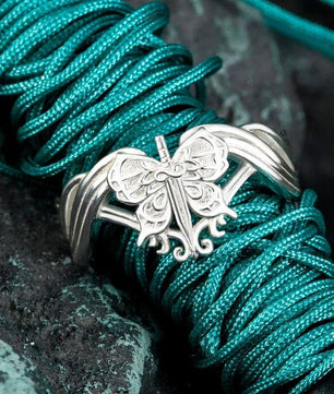 JoJos Bizarre Adventure Stone Ocean Jolyne Cujoh Sterling SIlver RIng