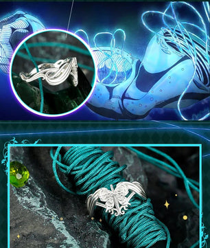 JoJos Bizarre Adventure Stone Ocean Jolyne Cujoh Sterling SIlver RIng