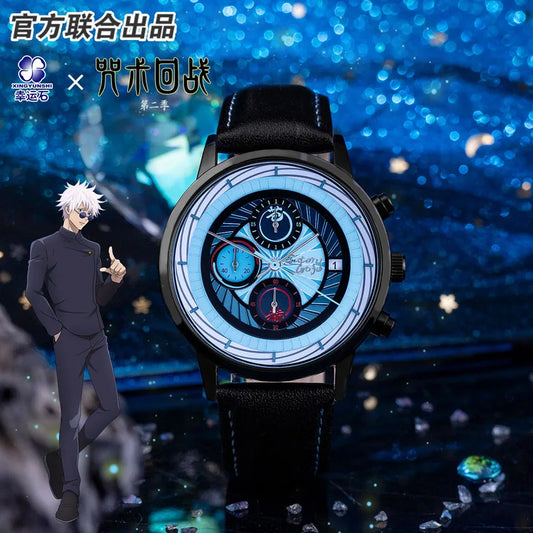 Jujutsu Kaisen Anime Watch Satoru Gojo Six Eyes Waterproof Watch