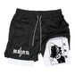 Jujutsu Kaisen Gojo Compression Shorts - Men's Anime Workout Shorts