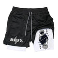 Jujutsu Kaisen Gojo Compression Shorts - Men's Anime Workout Shorts