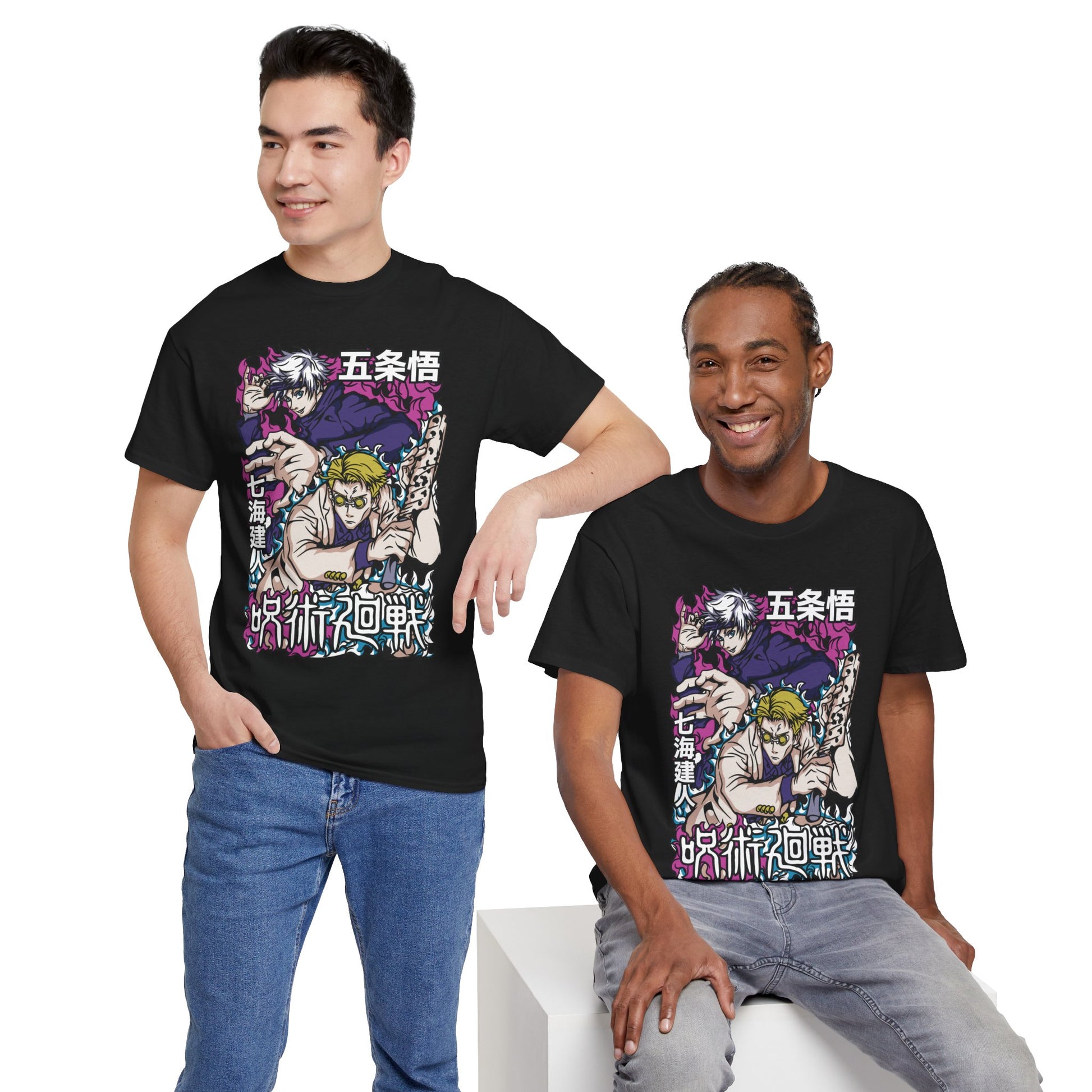 Jujutsu Kaisen Gojo Nanami Shirt Custom Anime Graphic Tee