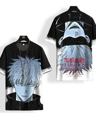 Jujutsu Kaisen Gojo T-shirt Quick Drying Short Sleeved Anime Shirt