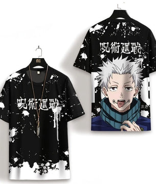 Jujutsu Kaisen Inumaki T-shirt Quick Drying Short Sleeved Anime Shirt