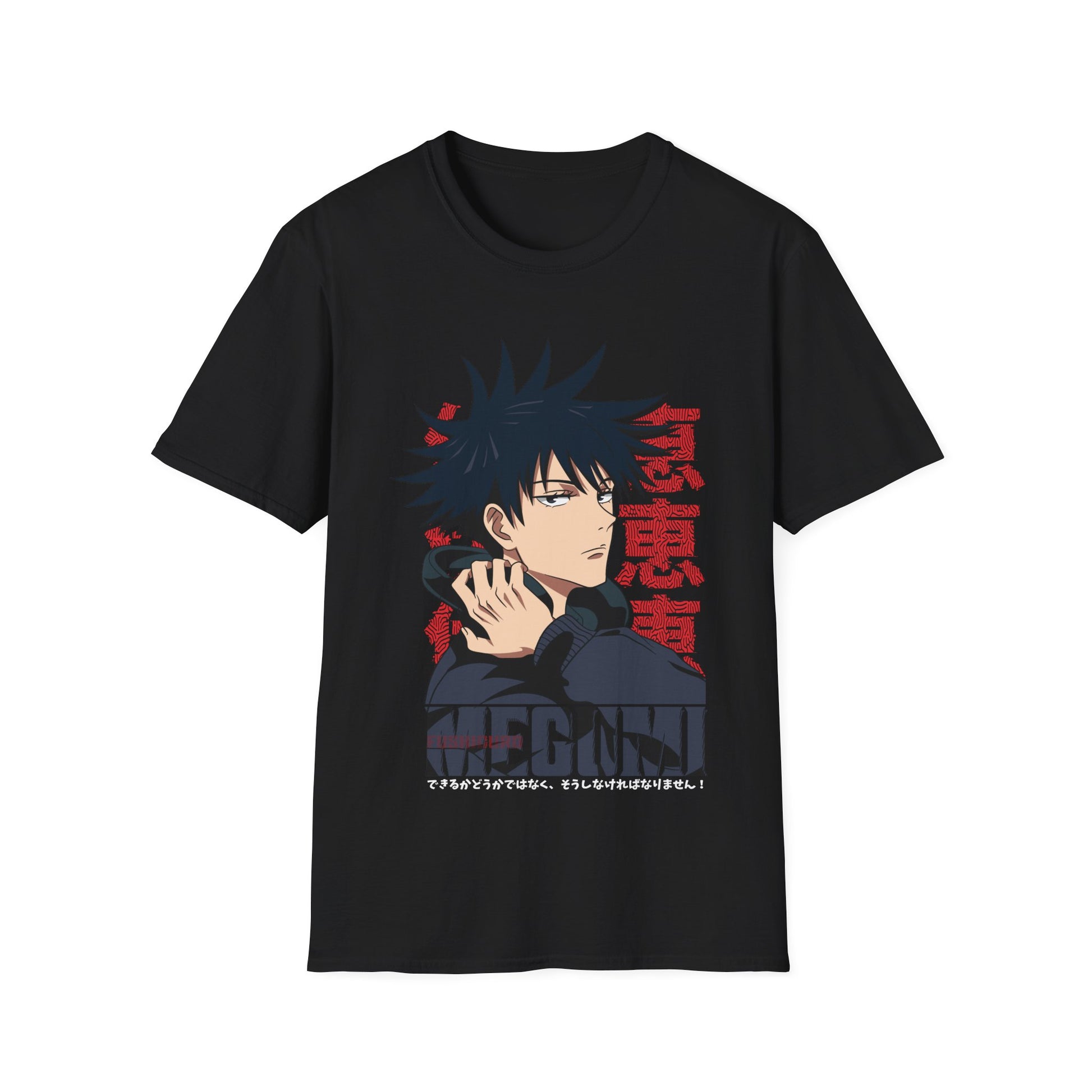 Jujutsu Kaisen Megumi Fushiguro Shirt Custom Anime Shirt Graphic Tee