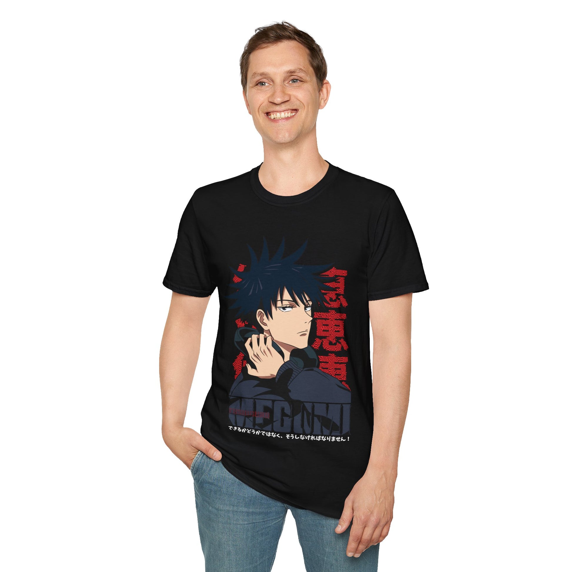 Jujutsu Kaisen Megumi Fushiguro Shirt Custom Anime Shirt Graphic Tee