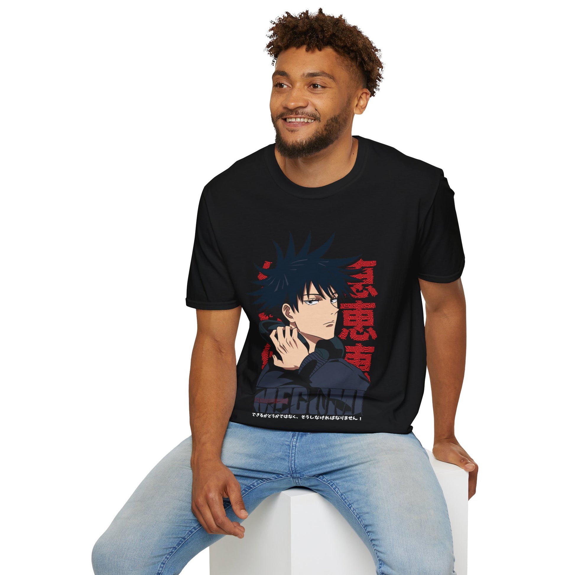 Jujutsu Kaisen Megumi Fushiguro Shirt Custom Anime Shirt Graphic Tee