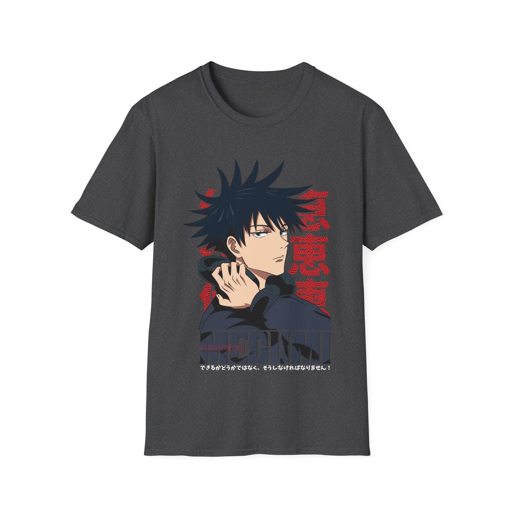 Jujutsu Kaisen Megumi Fushiguro Shirt Custom Anime Shirt Graphic Tee