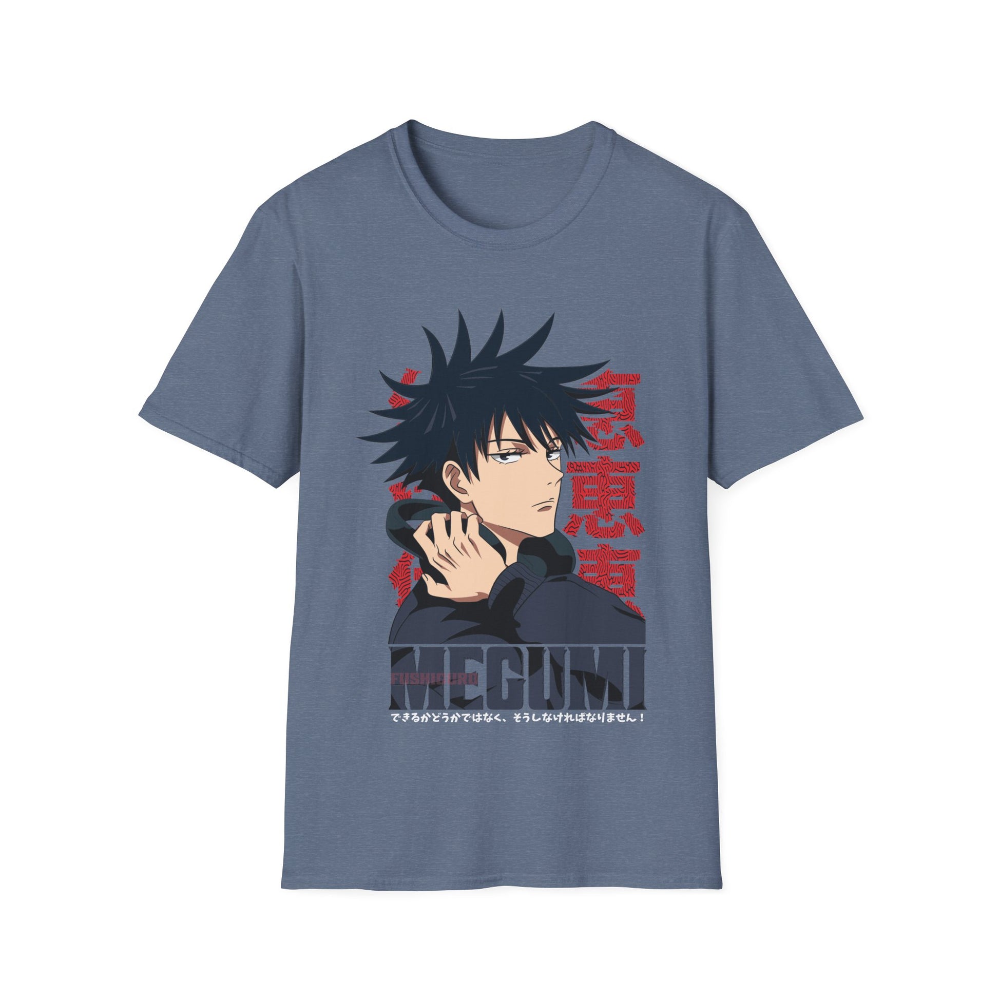 Jujutsu Kaisen Megumi Fushiguro Shirt Custom Anime Shirt Graphic Tee