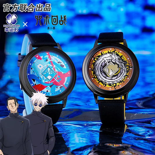 Jujutsu Kaisen Premature Death Gojo & Geto LED Anime Watches