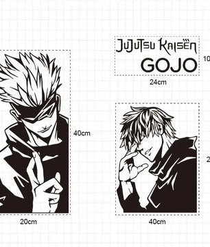 Jujutsu Kaisen Satoru Gojo PC Case Anime Sticker Decal