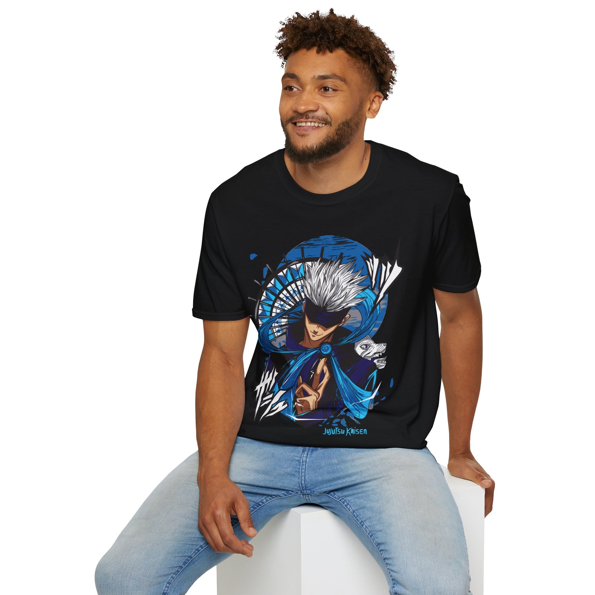 Jujutsu Kaisen Satoru Gojo Shirt Blue Technique Anime Shirt