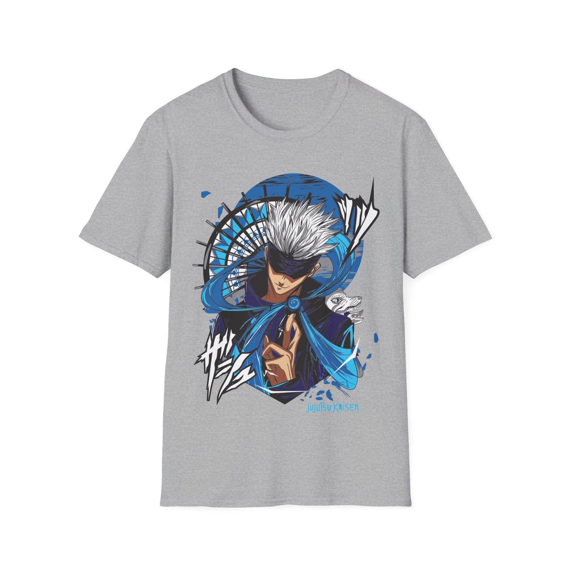 Jujutsu Kaisen Satoru Gojo Shirt Blue Technique Anime Shirt